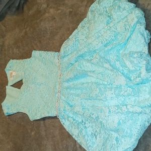 Girls lace formal dress size 7